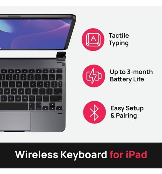 Keyboard case with Trackpad & Magnetic Cover iPad Pro 11 - BRYDGE 12