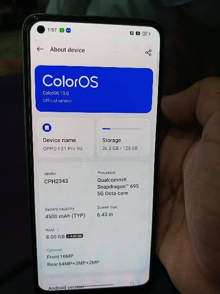 Oppo F21 Pro 5G 4