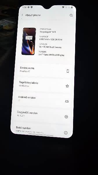 oneplus 6t 8gb 128gb dual sim snapdragon 845 5