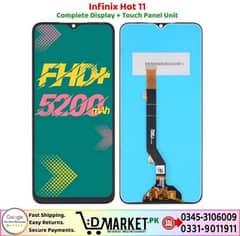 Panel for Infinix Hot 11 X662B