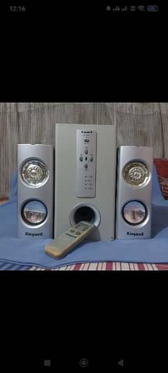 kingwell sub woofer with remote