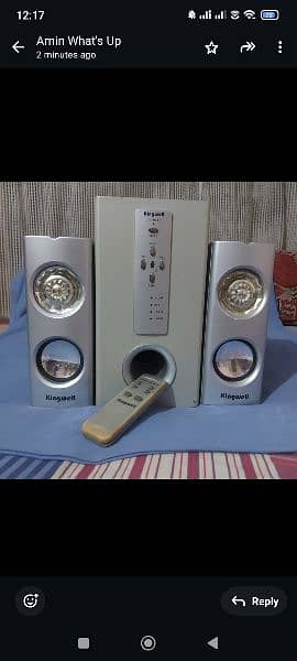 kingwell sub woofer with remote 1