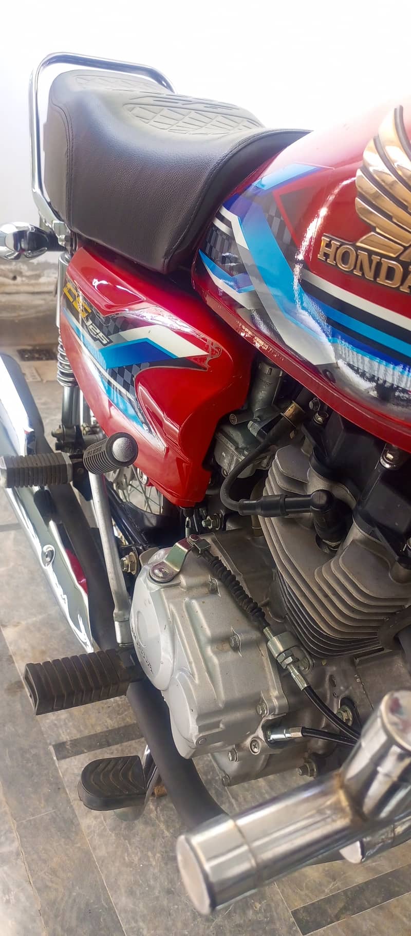 Honda CG 125 2024 Red End to End Geniune Condition 2