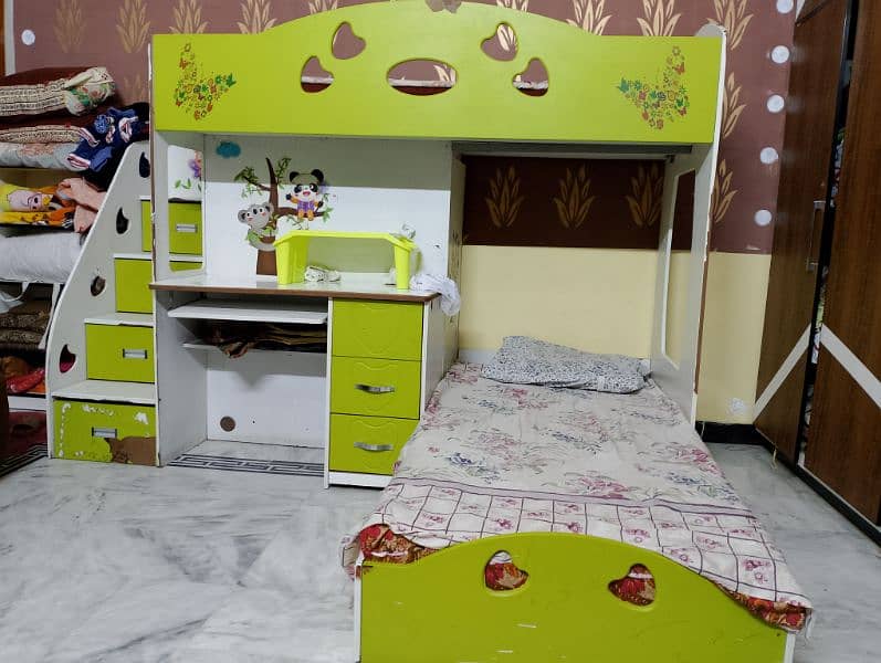 kids Bunk Double Bed in Sale 2