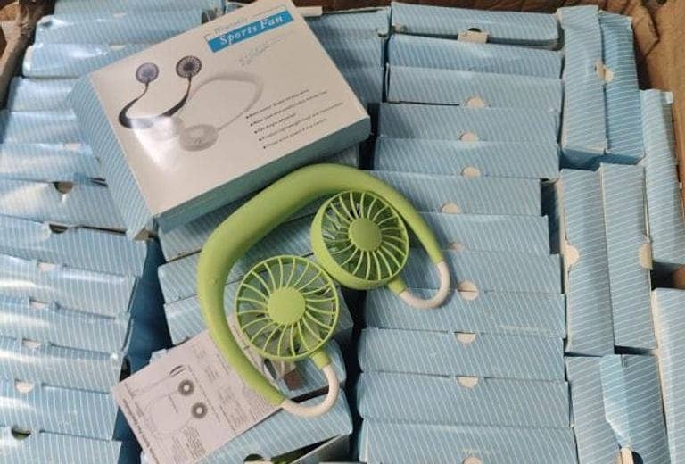 Hand Free Mini Fan | Neckband Fan | Fan | USB Fan | Rechargeable Fan 2