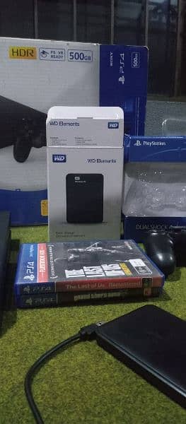 PS4 FAT 1TB NON - JAILBREAK With Box, Games And All Accessories 3