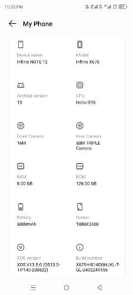 Infinix note 12       8.128 9