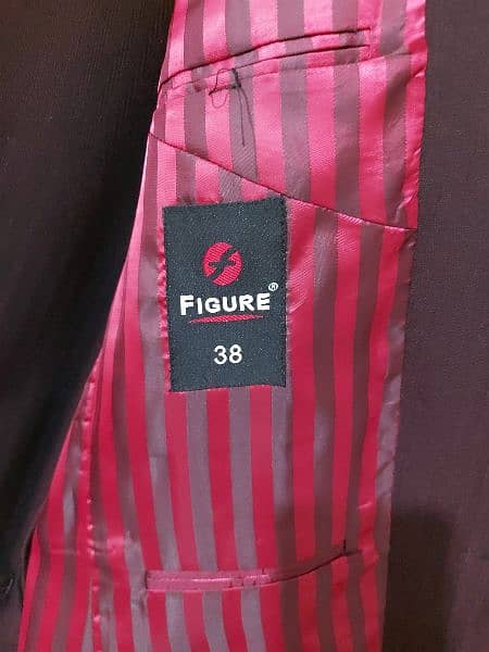 'Figure' 2 pc branded pent coat 3