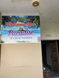 paradise Girls hostel walking distance to uol