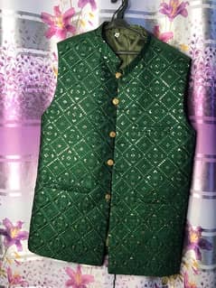 mehndi waistcoat for men