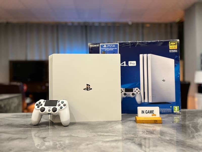 Ps4 Pro 7200 series | Playstation 4 pro with box 0