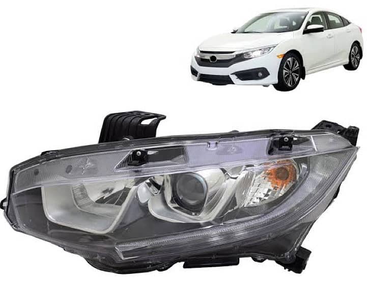 civic headlights 2016-2019 0