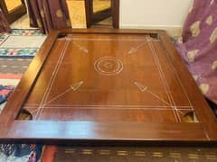 Wooden Carrom Board.