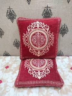 5 pcs velvet jacquard printed cushion cover 0