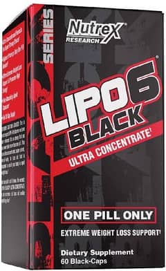 Lipo 6 Black for fat loss