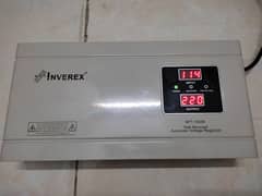 Inverex APT-1000 Watts Servo Motor Stabilizer for AC Fridge Computer