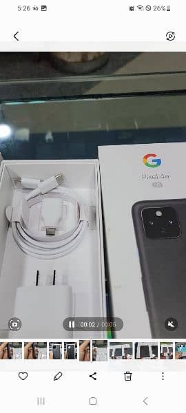 Google pixel 4a 5g 6/128 official pta approvd 1