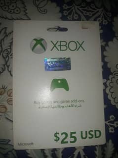 xbox online card