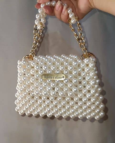 handmade luxury beads bag 0