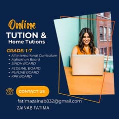 Online and Home tutions