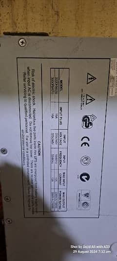 APC 3kva 48vdc pure sine wave UPS