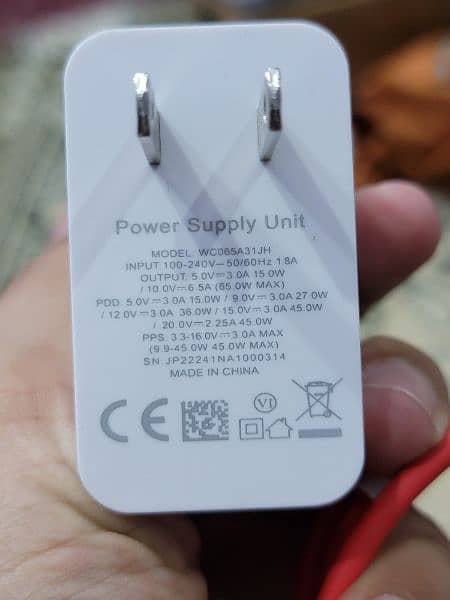 OnePlus 9 Pro 5G 65W Charger Original   0320-94-04-817 3