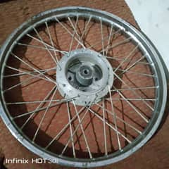 united 100 ka back wheel