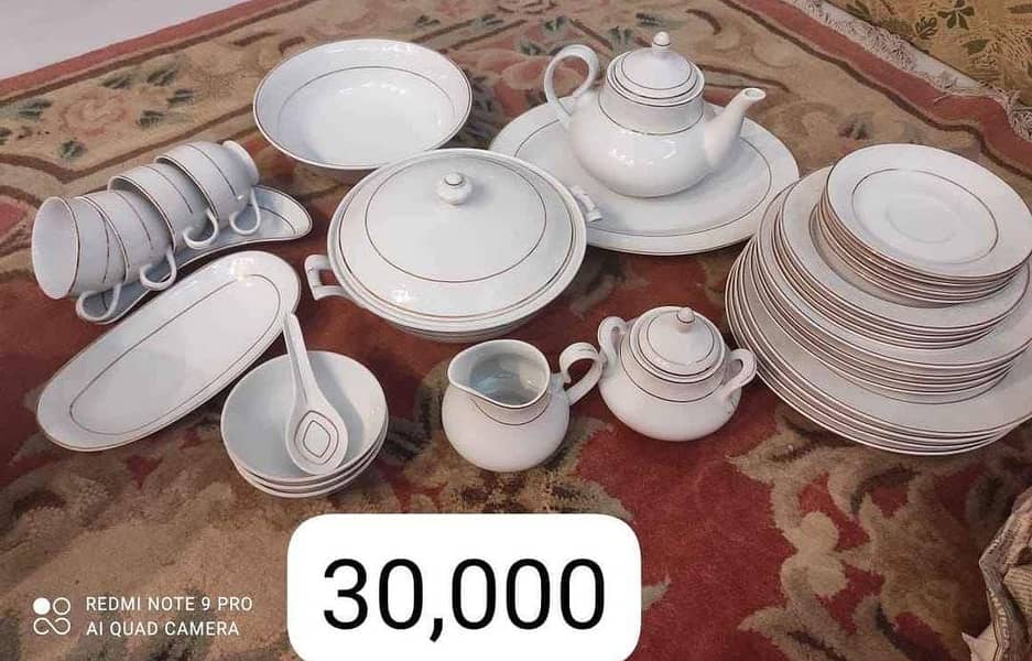 Florence white dinner set 1