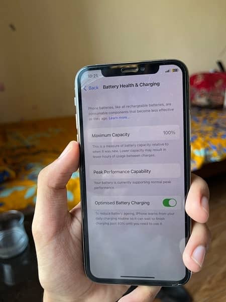 iPhone X pta approved 256gb urgent sale 3