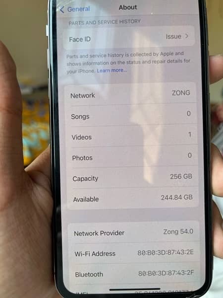 iPhone X pta approved 256gb urgent sale 6