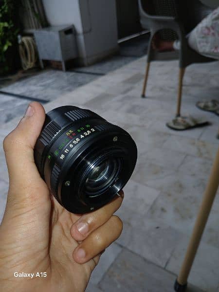 Only lense of ZENIT camera 1