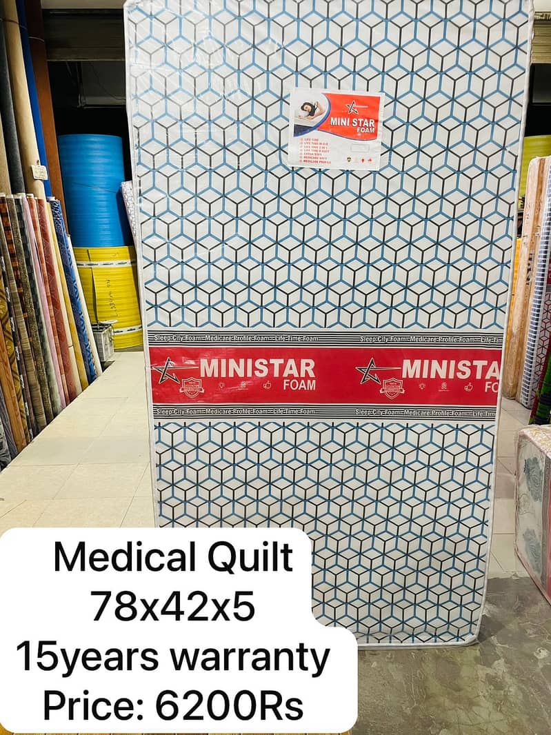 Medical quilt / foam mattress / folding medicated mattress for sale 7