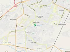 Kanal Plot for sale On 100 feet Road, Wapda Town Lahore