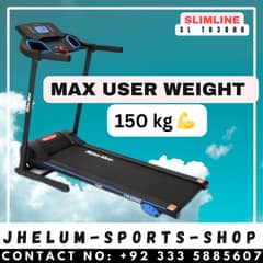 Slim Line Fitness Treadmill | exercise machaine | running machine