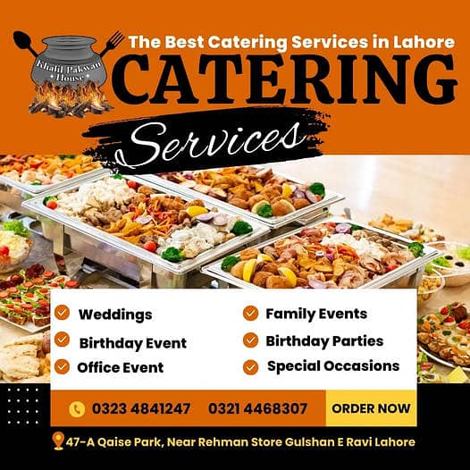 Wedding Events/Catering Services/Rabi Ul Awal Food/Cooked Foods Hostel 4