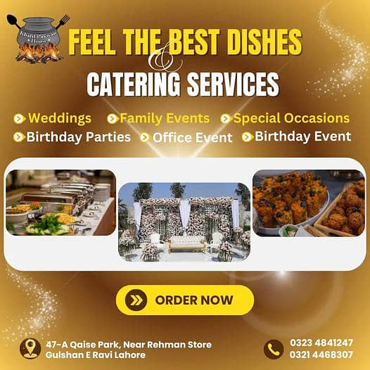 Wedding Events/Catering Services/Rabi Ul Awal Food/Cooked Foods Hostel 1