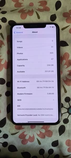 iphone 11 pro max 256 gb fu 2