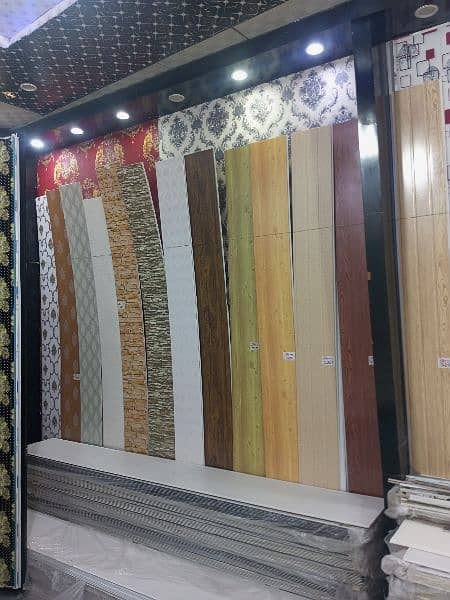 Wooden PVC Panels/PVC wall Panels/Wpc Wall Panels/PVC Panels office 1