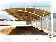 Pvc tensile parking shades | Roof shades | Wall mount | Car porch 0