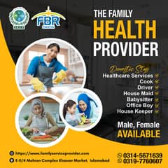 Maids / House Maids / Patient Care / Nurse / Attendant / Baby Care