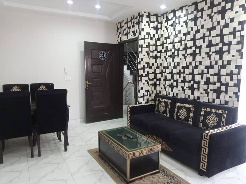 One Bed Furnished Apartment Available For Rent In Sector F Bahria Town Lahore 1