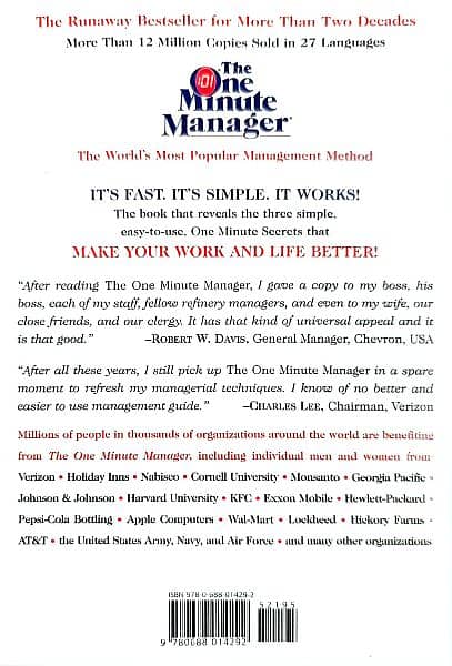 THE ONE MINUTE MANAGER 1