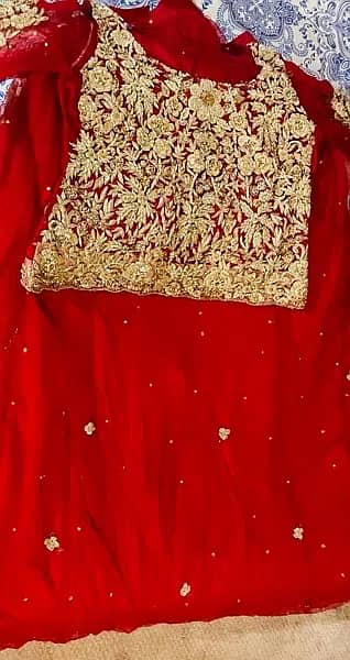 Bridal dress/wedding dress/ bridal lehnga/designer bridal dress 4