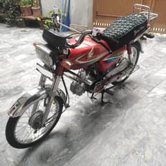 New Condition Honda CD 70 2017 Model Urgent Sale