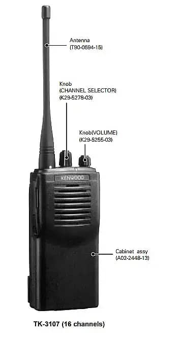 Kenwood TK-2107 Walkie Talkie Wireless Two Way Radio walkie talkie se 4