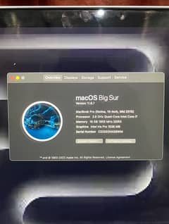 macbook pro 2015 15” fully upgraded with graphic card big deal