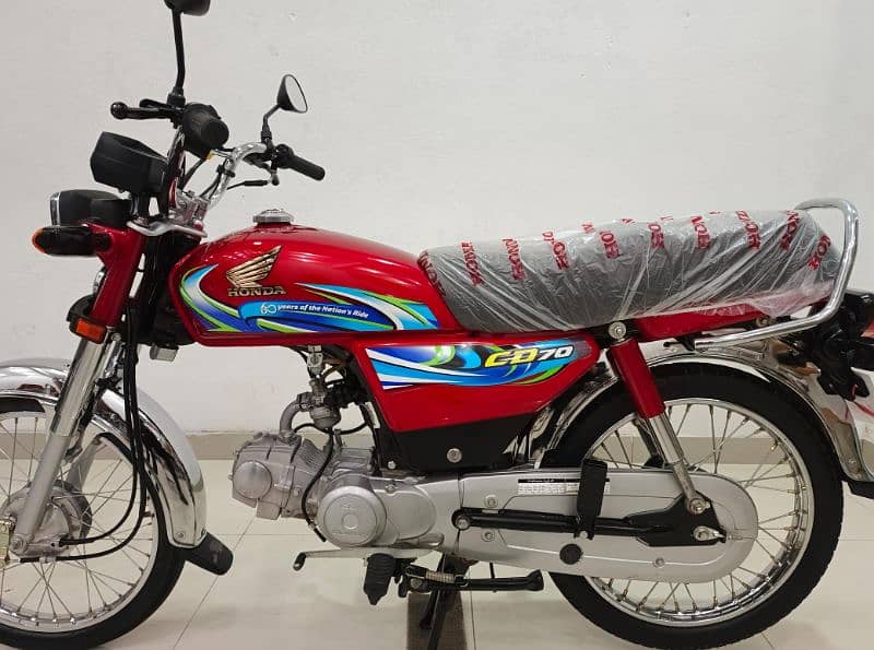 Honda CD 70 2024 Model 2