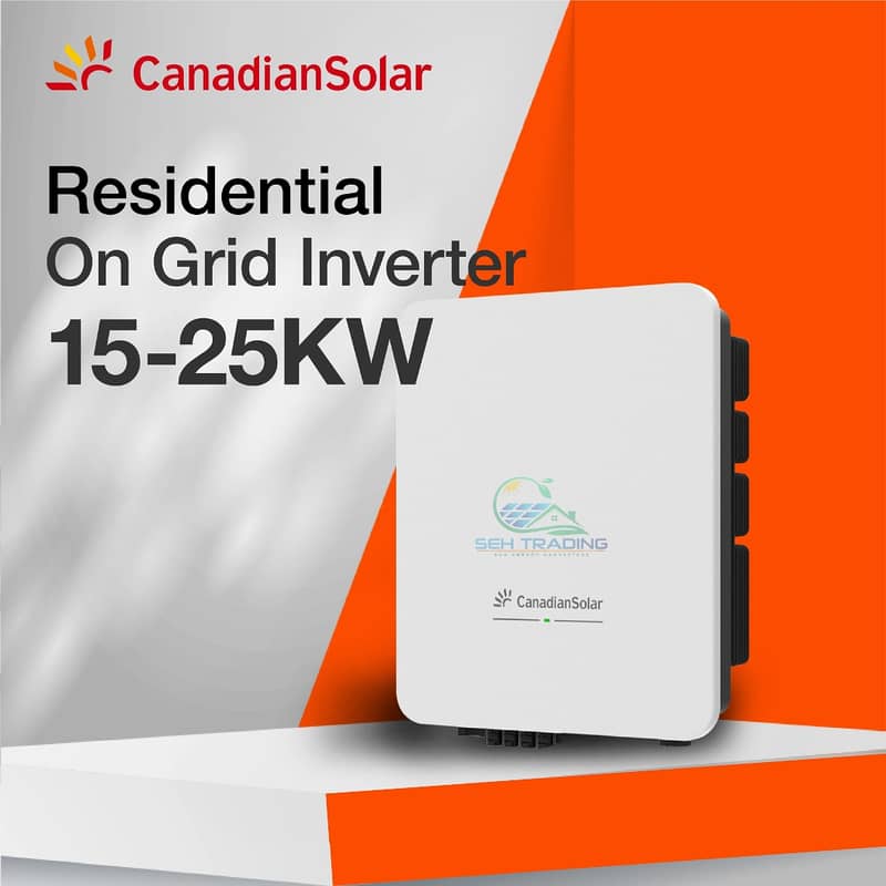 Canadian inverters Ongrid 10kw | 15kw | 20kw | 25kw | 50kw | 60kw 1