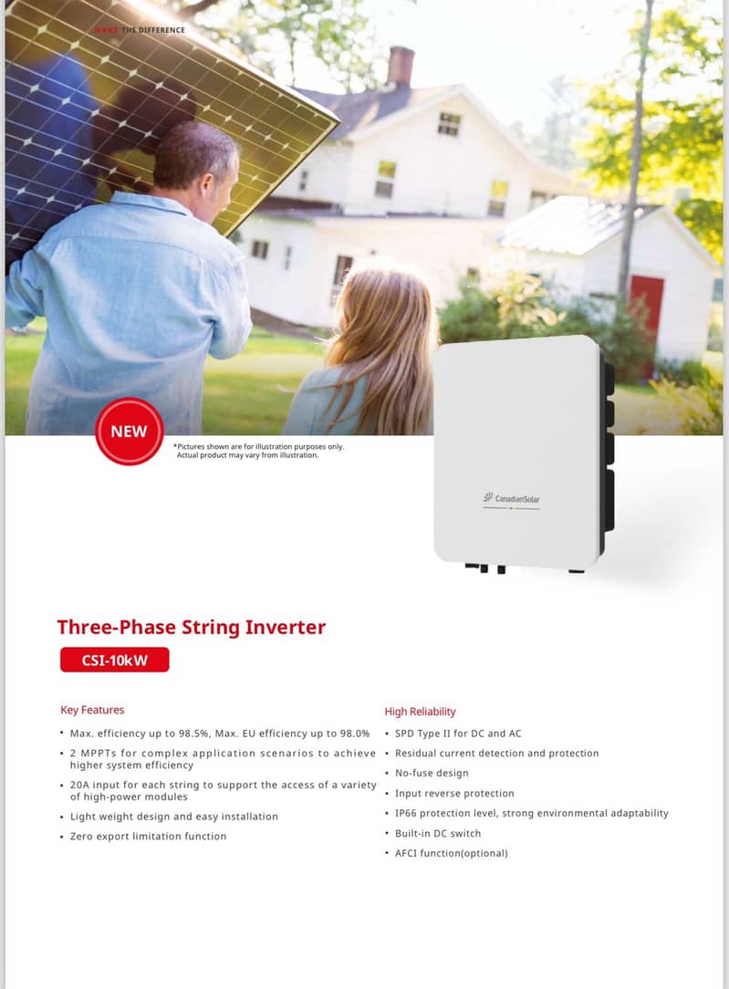 Canadian inverters Ongrid 10kw | 15kw | 20kw | 25kw | 50kw | 60kw 3