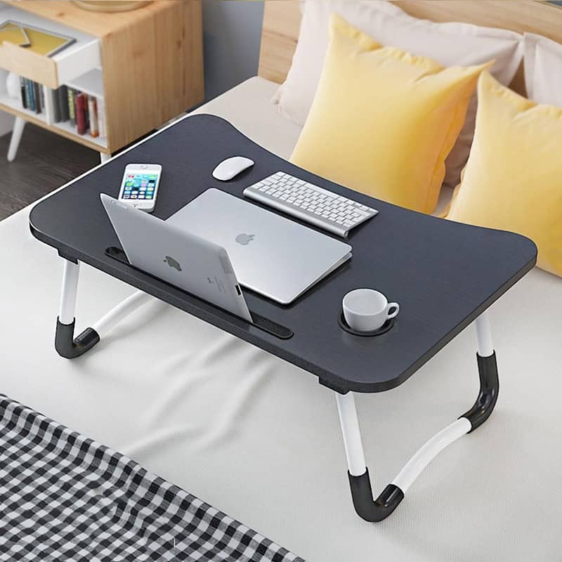 Gaming Laptop Table for Bed | Wood Portable Study Laptop Desk | 3